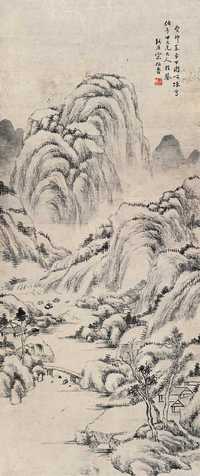 宋伯鲁 癸卯（1903年作） 山水 立轴